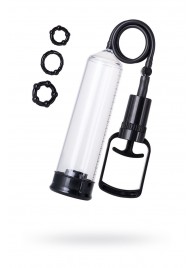 Вакуумная помпа A-toys с уплотнителем и эрекционными кольцами - A-toys - в Долгопрудном купить с доставкой