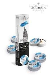 Набор из 5 свечей Petits Joujoux London с ароматом ревеня, амбры и чёрной смородины - MyStim - купить с доставкой в Долгопрудном