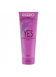Согревающий лубрикант на водной основе Egzo Yes - 50 мл. - EGZO - купить с доставкой в Долгопрудном