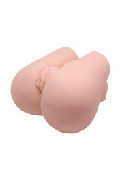 Реалистичный мастурбатор с вибрацией и двумя тоннелями - вагиной и анусом - Baile - в Долгопрудном купить с доставкой