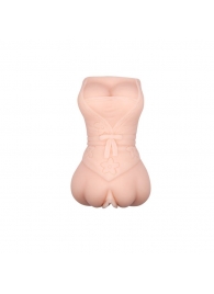 Мастурбатор-вагина с эффектом смазки в виде женской фигурки - Baile - в Долгопрудном купить с доставкой