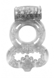 Прозрачное эрекционное кольцо Rings Treadle с подхватом - Lola Games - в Долгопрудном купить с доставкой