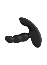 Черный силиконовый стимулятор простаты Levett Nitoc с пультом ДУ - Levett - в Долгопрудном купить с доставкой