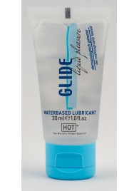 Интимная смазка на водной основе Glide - 30 мл. - HOT - купить с доставкой в Долгопрудном