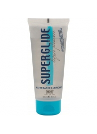 Интимная смазка на водной основе Superglide - 100 мл. - HOT - купить с доставкой в Долгопрудном