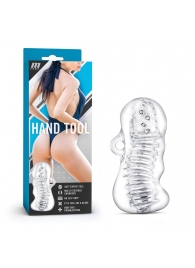 Прозрачный мастурбатор M for Men Hand Tool - Blush Novelties - в Долгопрудном купить с доставкой