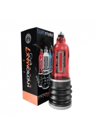 Красная гидропомпа HydroMAX7 Wide Boy - Bathmate - в Долгопрудном купить с доставкой