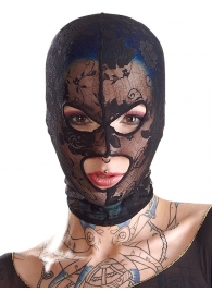 Кружевная маска-балаклава с отверстиями для глаз и рта - Orion - купить с доставкой в Долгопрудном