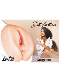 Мастурбатор с 2 тоннелями Satisfaction Gorgeous - Lola Games - в Долгопрудном купить с доставкой