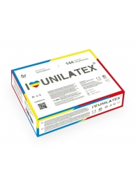 Разноцветные ароматизированные презервативы Unilatex Multifruits - 144 шт. - Unilatex - купить с доставкой в Долгопрудном