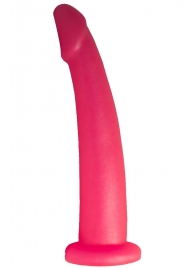 Розовый стимулятор простаты из геля - 18 см. - LOVETOY (А-Полимер) - в Долгопрудном купить с доставкой