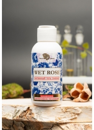 Интимный гель-смазка WET ROSE - 100 мл. - БиоМед - купить с доставкой в Долгопрудном