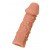 Телесная реалистичная насадка KOKOS Extreme Sleeve 06 с дополнительной стимуляцией - 12,7 см. - KOKOS - в Долгопрудном купить с доставкой