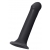 Черный фаллос на присоске Silicone Bendable Dildo XL - 20 см. - Strap-on-me - купить с доставкой в Долгопрудном