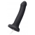 Черный фаллос с имитацией эякуляции Silicon Cum Dildo L - 19,6 см. - Strap-on-me - купить с доставкой в Долгопрудном