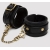 Черные оковы на ноги Bound to You Faux Leather Ankle Cuffs - Fifty Shades of Grey - купить с доставкой в Долгопрудном