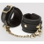 Черные наручники Bound to You Faux Leather Wrist Cuffs - Fifty Shades of Grey - купить с доставкой в Долгопрудном