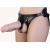 Гигантский фаллоимитатор на присоске в комплекте с трусиками - 26 см. - LOVETOY (А-Полимер) - купить с доставкой в Долгопрудном