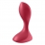 Красный вибромассажёр простаты Satisfyer Backdoor Lover - 14 см. - Satisfyer - в Долгопрудном купить с доставкой
