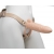 Телесный фаллопротез MEN STYLE с анальным стимулятором - 17,5 см. - LOVETOY (А-Полимер) - купить с доставкой в Долгопрудном