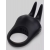 Черное эрекционное виброкольцо Sensation Rechargeable Vibrating Rabbit Love Ring - Fifty Shades of Grey - в Долгопрудном купить с доставкой