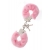 Металлические наручники с розовой меховой опушкой METAL HANDCUFF WITH PLUSH PINK - Dream Toys - купить с доставкой в Долгопрудном