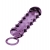 Закрытая фиолетовая насадка с пупырышками SAMURAI PENIS SLEEVE PURPLE - 14,5 см. - NMC - в Долгопрудном купить с доставкой