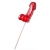 Красный леденец в форме фаллоса со вкусом виски - Sosuчki - купить с доставкой в Долгопрудном