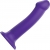 Фиолетовый фаллоимитатор-насадка Strap-On-Me Dildo Dual Density size L - 19 см. - Strap-on-me - купить с доставкой в Долгопрудном