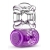 Фиолетовое эрекционное виброкольцо One Night Stand Vibrating C-Ring - Blush Novelties - в Долгопрудном купить с доставкой