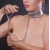 Серебристый ошейник из искусственной кожи - Sitabella - купить с доставкой в Долгопрудном