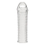 Текстурированная насадка на пенис Clear Textured Penis Enhancing Sleeve Extension - 16,5 см. - BlueLine - в Долгопрудном купить с доставкой