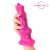 Розовый фантазийный фаллоимитатор - 19 см. - Bior toys - купить с доставкой в Долгопрудном