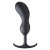 Черный массажер простаты с утяжелителями Premium Silicone Weighted Prostate Plug XL - 20,8 см. - XR Brands - в Долгопрудном купить с доставкой