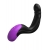 Черно-фиолетовый вибромассажёр простаты Hyper-Pulse P-Spot Massager - Pipedream - в Долгопрудном купить с доставкой