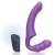 Фиолетовый безремневой страпон Straples Strap-On Dildo - Erokay - купить с доставкой в Долгопрудном