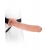 Фаллопротез телесного цвета Hollow Strap-On - 29 см. - Pipedream - купить с доставкой в Долгопрудном