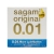 Увлажнённый презерватив Sagami Original 0.01 Extra Lub - 1 шт. - Sagami - купить с доставкой в Долгопрудном