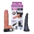 Страпон с 2 насадками и вибрацией UniStrap - 20 и 18 см. - LOVETOY (А-Полимер) - купить с доставкой в Долгопрудном