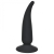 Чёрная анальная пробка P-spot Teazer Black - 12,2 см. - Lola Games - в Долгопрудном купить с доставкой