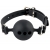 Силиконовый кляп-шар с отверстиями для дыхания Silicone Breathable Ball Gag Small - Pipedream - купить с доставкой в Долгопрудном