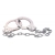 Наручники из металла с длинной цепочкой CHROME HANDCUFFS METAL HANDCUFFS W. KEY - NMC - купить с доставкой в Долгопрудном