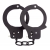 Чёрные наручники из листового металла BONDX METAL CUFFS BLACK - Dream Toys - купить с доставкой в Долгопрудном