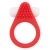 Красное эрекционное кольцо LIT-UP SILICONE STIMU RING 1 RED - Dream Toys - в Долгопрудном купить с доставкой