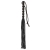 Чёрная мини-плеть из резины Rubber Mini Whip - 22 см. - Blush Novelties - купить с доставкой в Долгопрудном