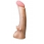 Телесная насадка REAL Standard с усиками на основании - 19 см. - LOVETOY (А-Полимер) - купить с доставкой в Долгопрудном