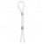 Прозрачное эрекционное кольцо-лассо SILICONE LASSO COCK RING DUAL BEADS - NMC - в Долгопрудном купить с доставкой