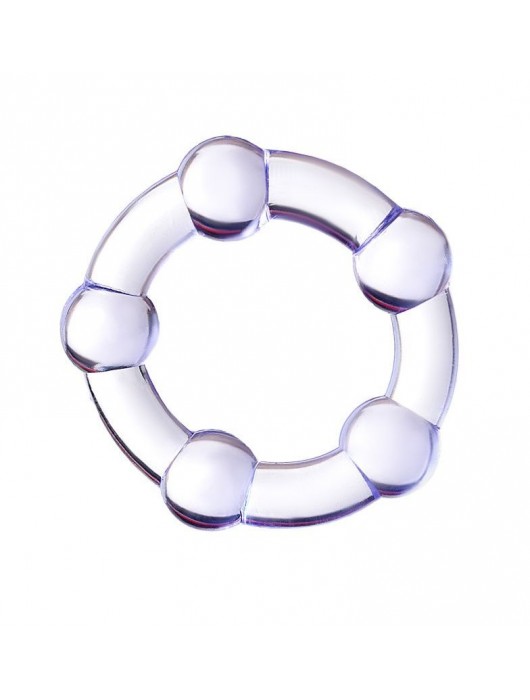 Фиолетовое эрекционное кольцо A-Toys - A-toys - в Долгопрудном купить с доставкой