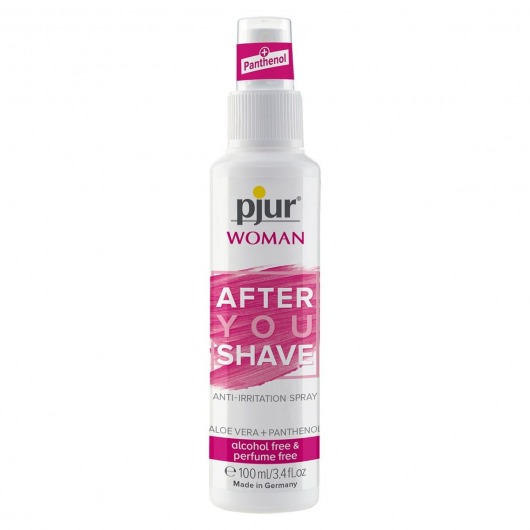 Спрей после бритья pjur WOMAN After You Shave Spray - 100 мл. - Pjur - купить с доставкой в Долгопрудном