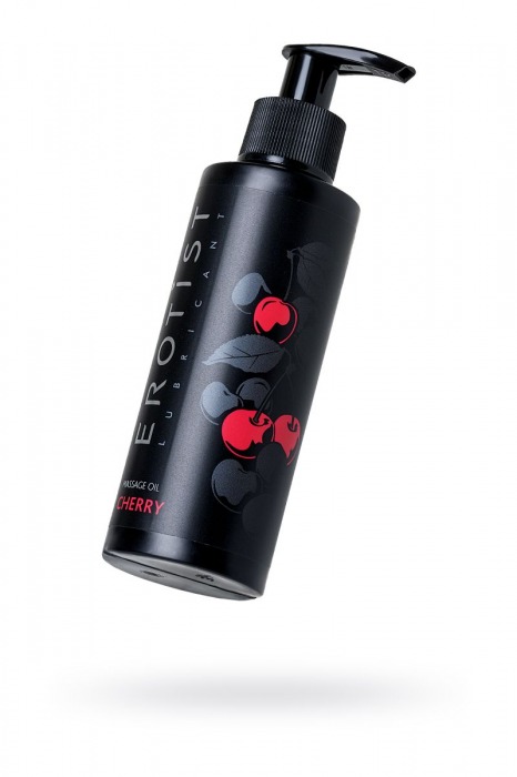 Массажное масло Erotist CHERRY с ароматом вишни - 150 мл. - Erotist Lubricants - купить с доставкой в Долгопрудном